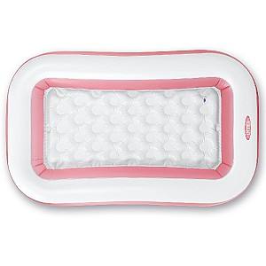 Детский бассейн Intex 166x100x25 см Розовый/Белый