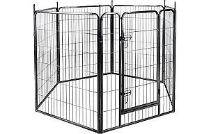 Клетка для собак Flamingo ZECTA Black 156x138x100см