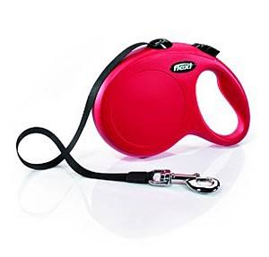 Ham pentru caini Beeztees FLEXI NEW Classic Tape L Red 5m (756770)