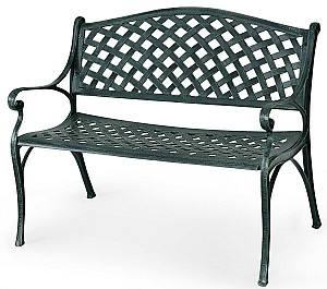 Banca gradina Costway OP70537  Antique Verde