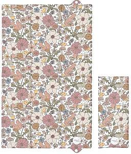 Saltea de infasat Ceba Baby Basic Garden 80x50 cm