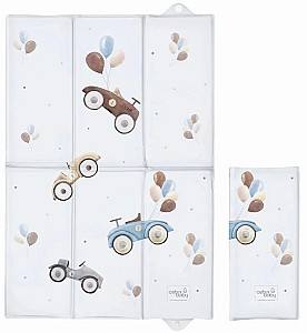 Saltea de infasat Ceba Baby Retro Cars 60x40 cm