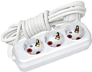 Сетевой фильтр Horoz 3 гнезда 10 м 16 A (200.310.301)