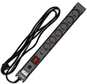 Сетевой фильтр Sthor 6 гнезд 3 м 16 A (STH72371)