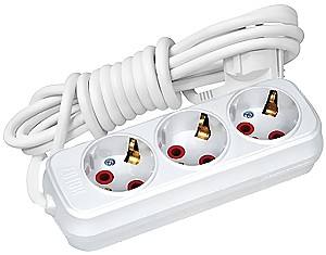 Сетевой фильтр Horoz 3 гнезда 5 м 16 A (200.315.301)