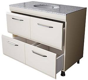 Dulap sub lavoar Supraten Modern 120 (GR 120) Bej