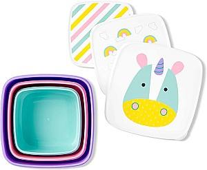 Set de recipiente alimentare Skip Hop Zoo Unicorn