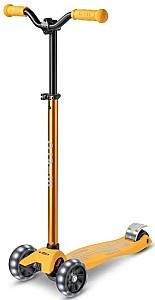 Самокат Micro Maxi Deluxe Pro LED Sunburst Yellow