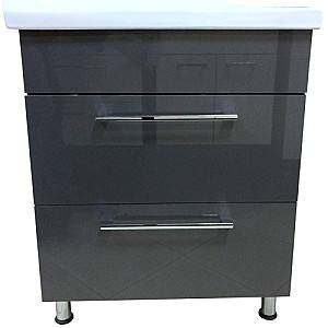 Dulap sub lavoar QUATTRO TAORMINA ANTHRACITE 70