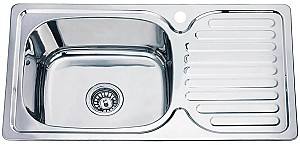 Кухонная мойка Aquatoria 76x42 BK EPL L