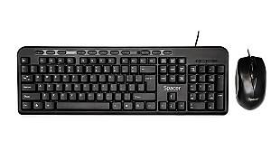 Набор Клавиатура + Мышь Spacer SPDS-1691 Черный