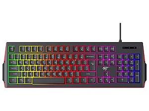 Клавиатурa Havit KB866L RGB Черный