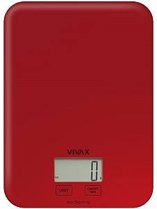 Весы кухонные Vivax KS-505R Красный