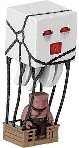 Figurina personaj Mattel Minecraft Movie — Fantoma cu atac (lumini, sunete, proiectil) + figurina piglin