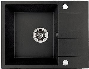 Кухонная мойка Backer NONA SOLO BLACK 560x440