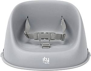 Scaun de masa simplu Bright Starts Ity by Ingenuity My Spot Easy-Clean Grey