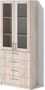 Dulap cu vitrina Fabrik Home Office-Line №3 Stejar Sonoma