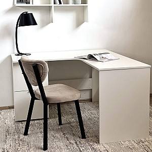 Письменный стол Fabrik Home Mateo (угловой) Белый Ясень