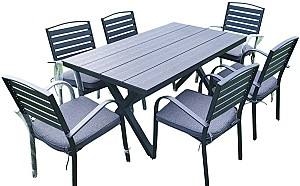 Set mobila de gradina VLM Nero