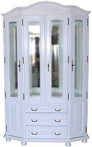 Шкаф витрина Viitorul Большая 150x50 см Белый