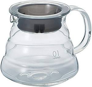 Гейзерная кофеварка Hario V60 Range Server Clear (XGSR-36-TB)