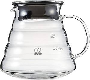 Гейзерная кофеварка Hario V60 Range Server Clear (XGSR-60-TB)