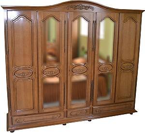 Dulap Viitorul Valentina 5 Usi Stejar Deschis