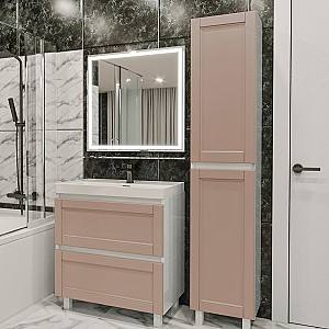 Set de mobila de baie PS Lilia 80-193 (vops./PAL) Cappuccino