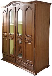 Dulap Viitorul Valentina 4 Usi Stejar Deschis