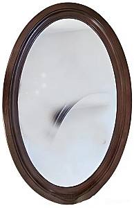 Зеркало Viitorul Овальное Маленькое Дуб Темный