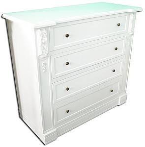 Комод Viitorul Serenada III Белый