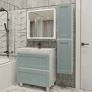 Set de mobila de baie PS Lilia 80-147 (vops. ”Modern” / PAL) Verde Deschis