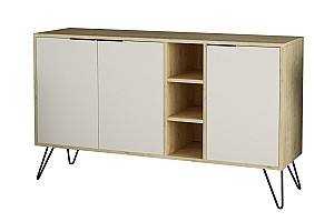 Tumba pentru televizor DECO Clara Oak/White