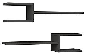 Полка на стену DECO Fork Anthracite
