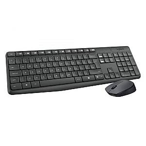 Набор Клавиатура + Мышь Logitech MK235 Grey Combo