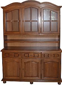 Шкаф витрина Viitorul Буфет Дуб Светлый