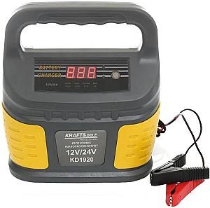 Incarcator acumulator auto KRAFT&DELE microprocesor KD1920 (Grey/Yellow)