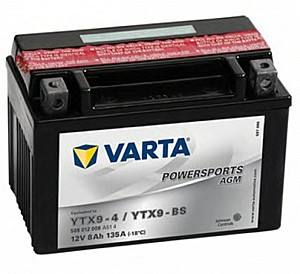 Аккумулятор Varta Powersports AGM YTX9-BS 8Ah 135A