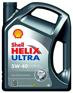 Моторное масло Shell Helix Ultra 5W-40 4л