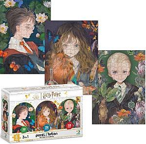 Пазлы Dodo 3в1 Гарри Поттер: Мечта и фантазия