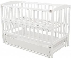 Детская кроватка Eucalyptus Bimbi Premium (DS-1301) Белая