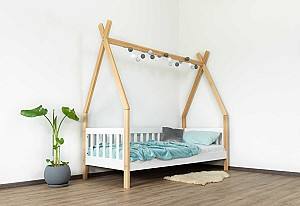 Pat MobiCasa Alice 90x200 Alb / Natural