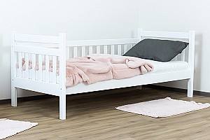 Pat copii MobiCasa Grizzly 80x190 Alb