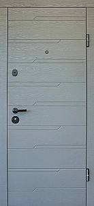 Входная дверь Спирит DT 317 Дуб Грифель/Пломбир (960)