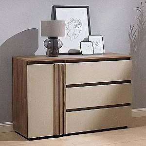 Comoda Ambianta Malta Nuc (Maro) / Fungo (Bej)