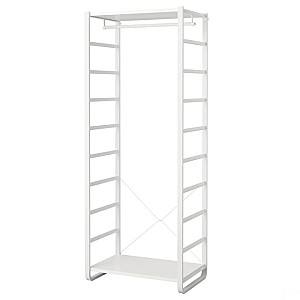 Вешалка IKEA 1 секция 84x55x216 (Белый)