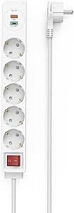 Сетевой фильтр Hama Power Strip 5-Way (223186)