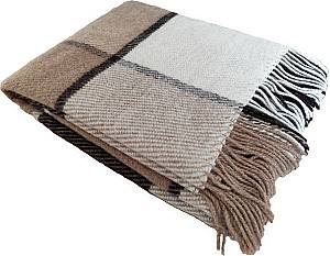 Pled Vladi Elf 200x220 (Lână 70%, Poliester 30%) Maro