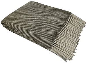 Pled Vladi Ontario 140x200 (Lână din Noua Zeelandă 100%) Gri 1