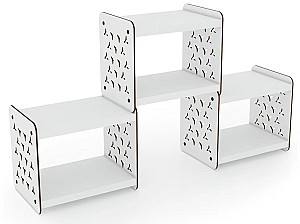 Полка на стену MG-Plus Qutus White (Белый)